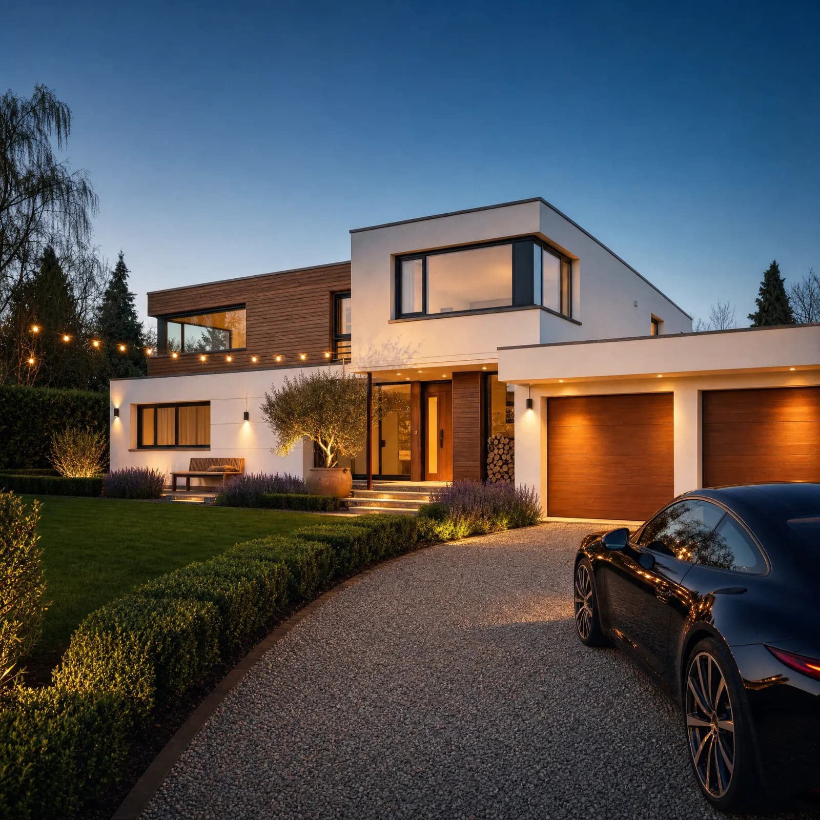 Fassade & Vorgarten nachher